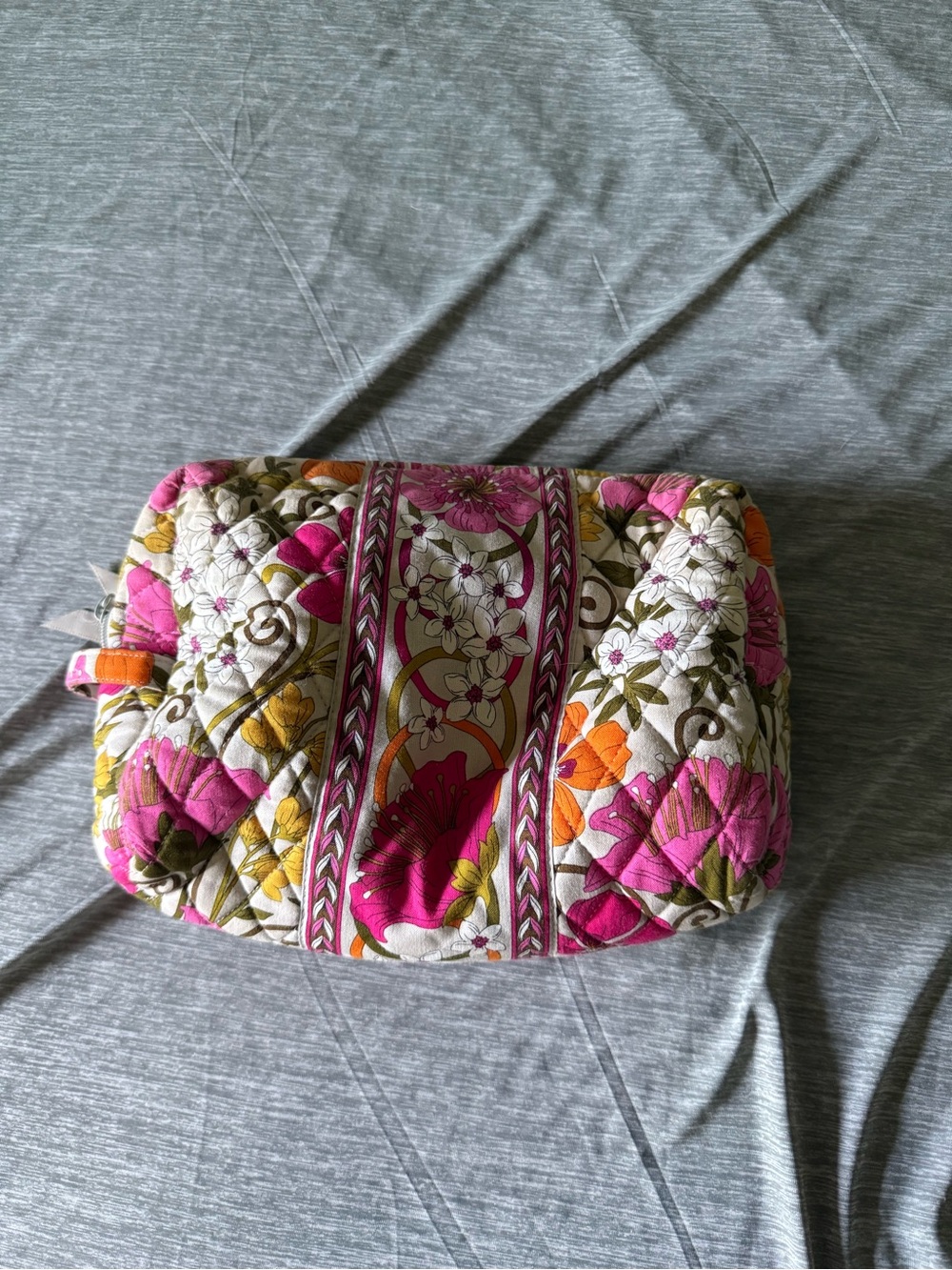 Vera Bradley Tea Garden Large Cosmetic Bag